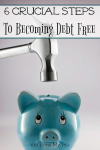 Get Debt Free: Focus on some basic tips for how to get debt free no matter what your income!