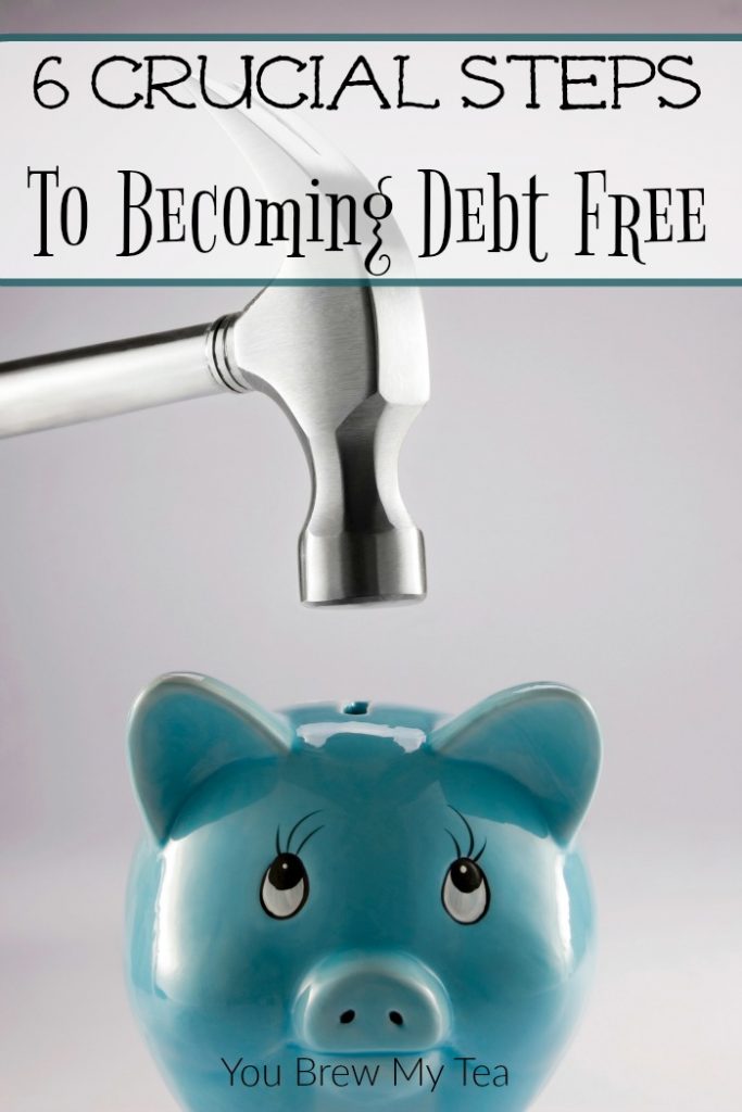 Get Debt Free: Focus on some basic tips for how to get debt free no matter what your income! 