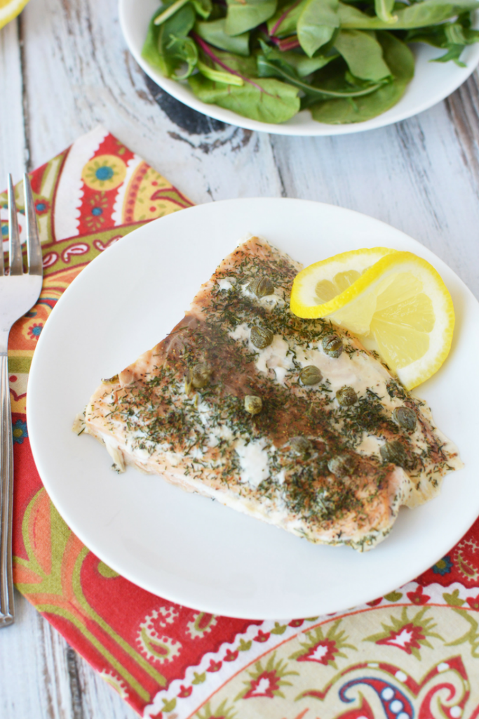 Make our Weight Watchers Broiled Salmon with Dill and Capers in just minutes! This Weight Watchers friendly recipe is a great choice for a Zero Point FreeStyle meal that is packed with flavor!