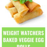 Weight Watchers Baked Veggie Egg Rolls