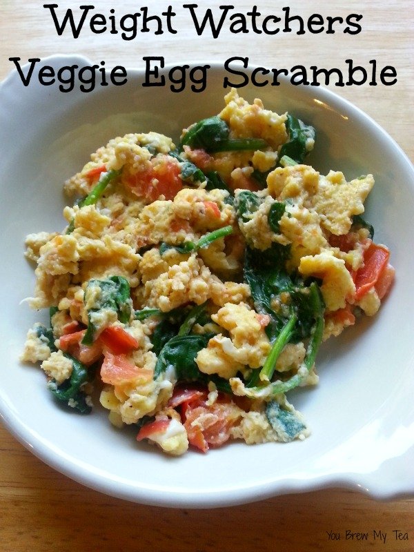 Weight Watchers Veggie Egg Scramble