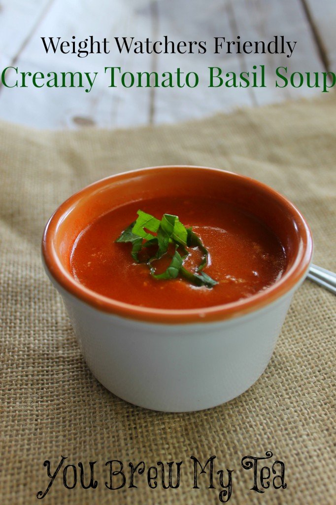 Weight Watchers Creamy Tomato Basil Soup