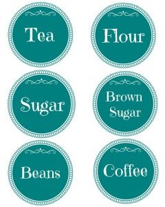 Organizing Your Kitchen Plus Free Printable Canister Labels - You Brew