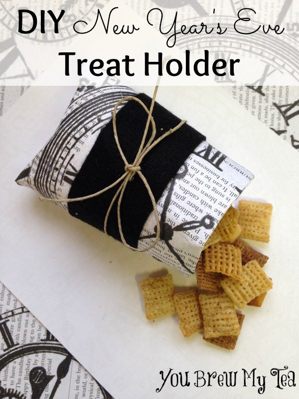 DIY New Year's Eve Treat Holder You Brew My Tea