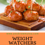 Weight Watchers Sweet and Sour Meatballs