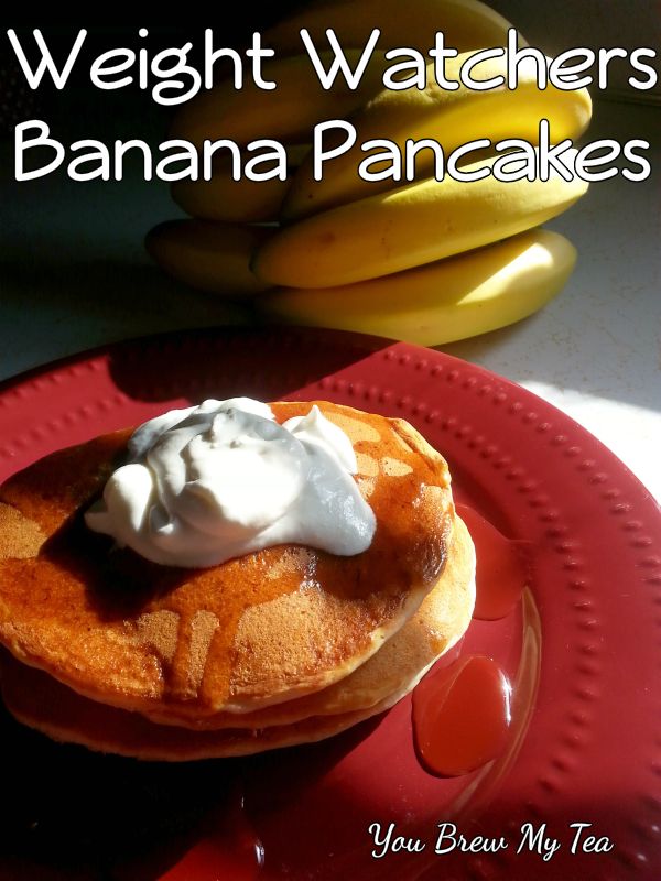 Don't miss our Weight Watchers Breakfast Banana Pancakes complete with SmartPoints listed for your convenience! A delicious and easy healthy breakfast you can't miss!