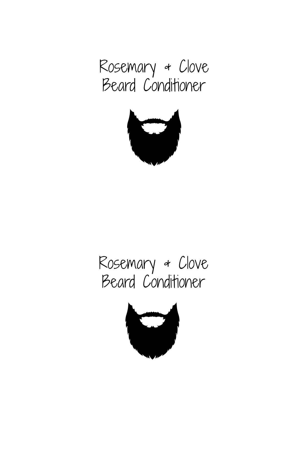 Rosemary & Clove Beard Conditioner You Brew My Tea