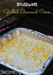 southwest grilled cream corn