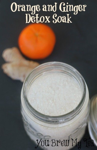 Orange and Ginger Detox Bath Soak