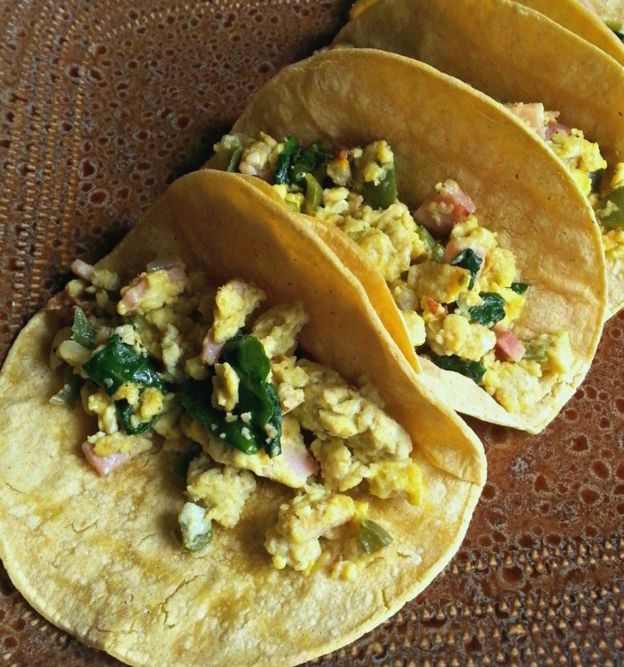 Country Style Breakfast Tacos