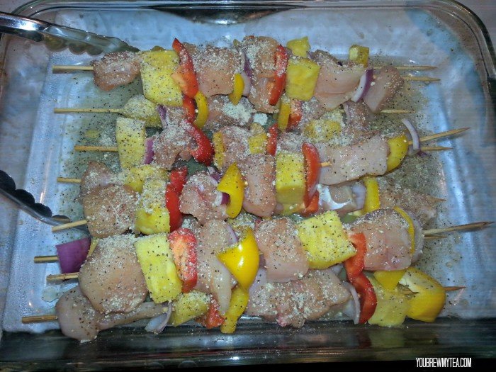 Hawaiian Chicken Kebab Recipe
