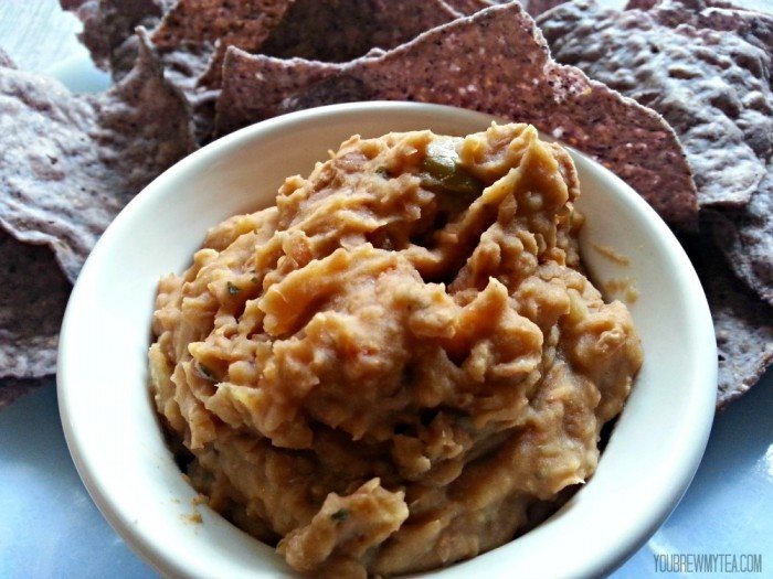 Homemade Refried Bean Dip