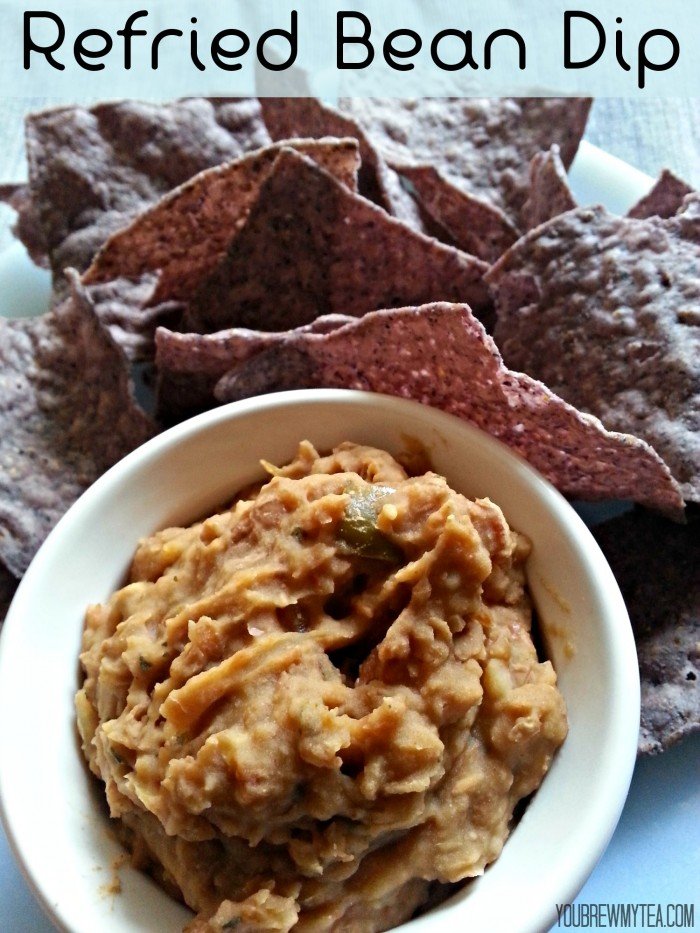 Homemade Refried Bean Dip