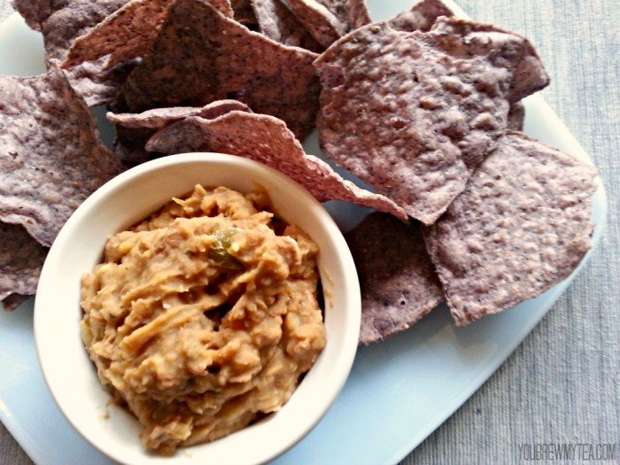 Homemade Refried Bean Dip