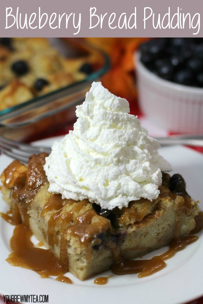 Blueberry Bread Pudding