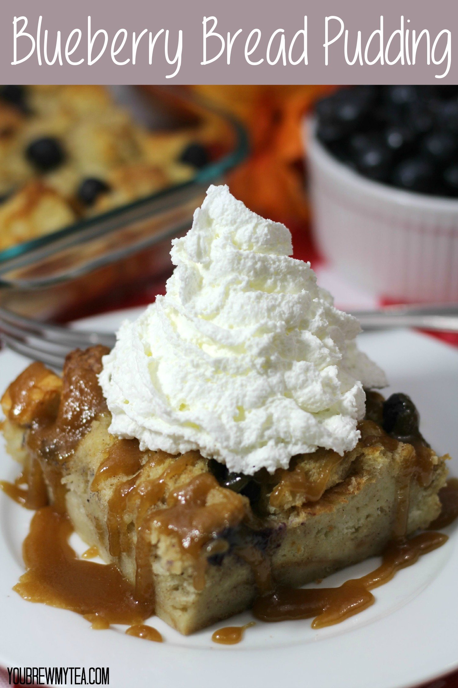 Blueberry Bread Pudding Recipe