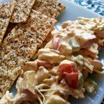 This Healthy Chicken Salad Recipe is a great low fat and delicious substitute that will be a perfect lunch everyone loves!