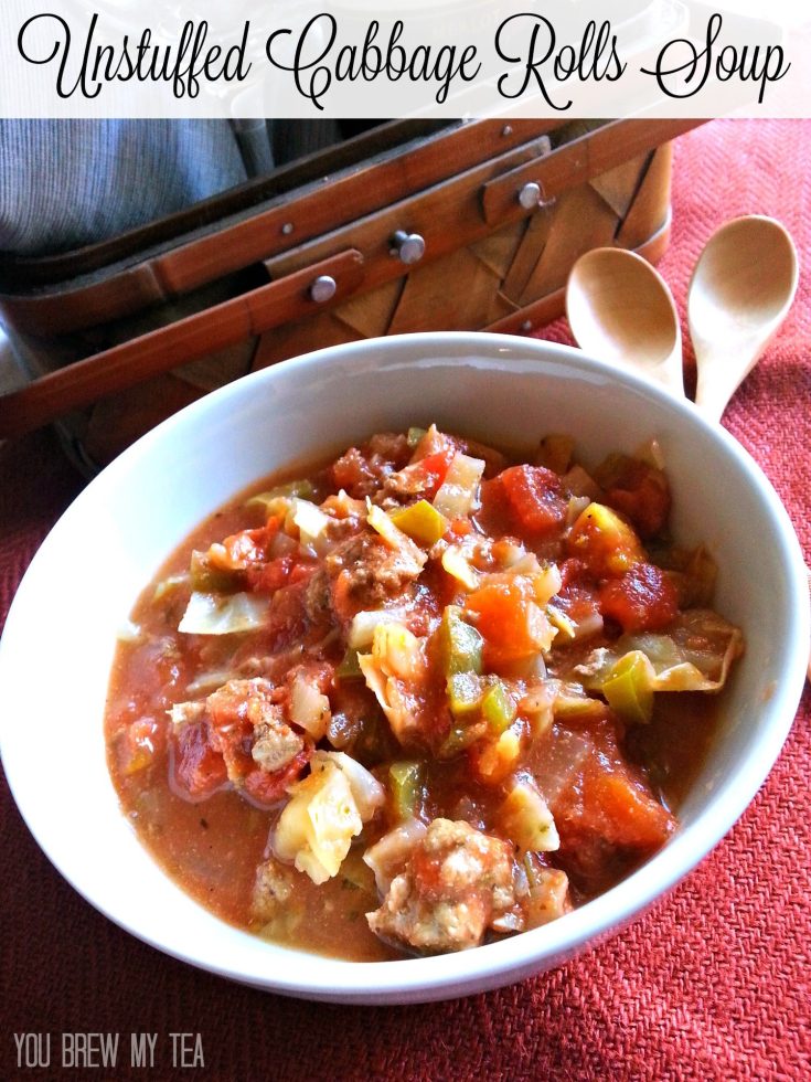 This Unstuffed Cabbage Rolls Soup recipe is a great choice for a fast, healthy and delicious meal!