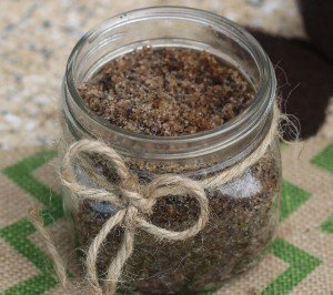 This Peppermint Sugar Scrub with Coffee is a favorite of mine during the holiday season! Peppermint is one of the most identifiable of all holiday scents