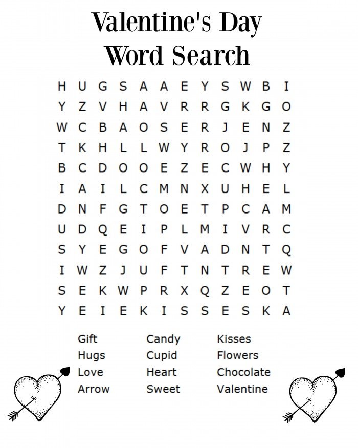 Check out this easy and fun Valentine's Day Word Search Printable for your homeschool classroom! 