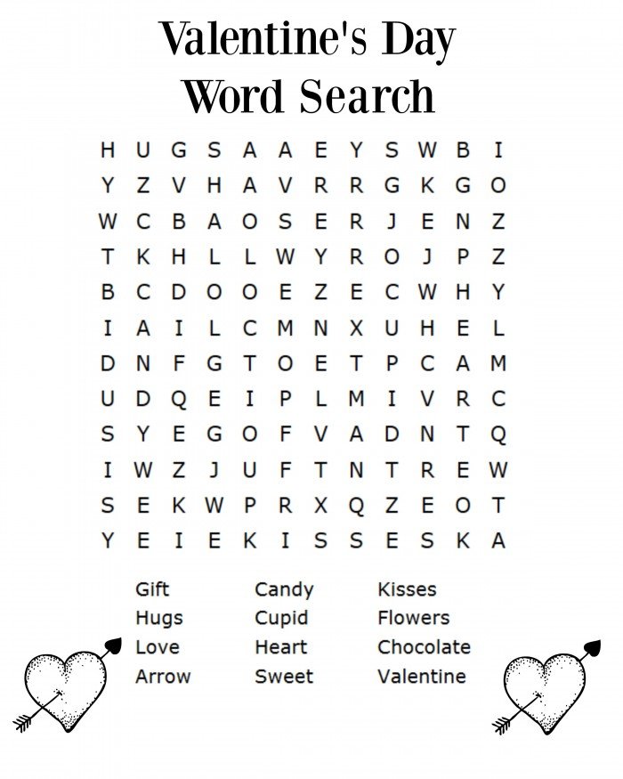 Check out this easy and fun Valentine's Day Word Search Printable for your homeschool classroom!