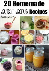 Homemade Sugar Scrub Recipes like these are easy to make and a great way to have a spa day at home for a fraction of the cost! Check out these 20 great ideas!