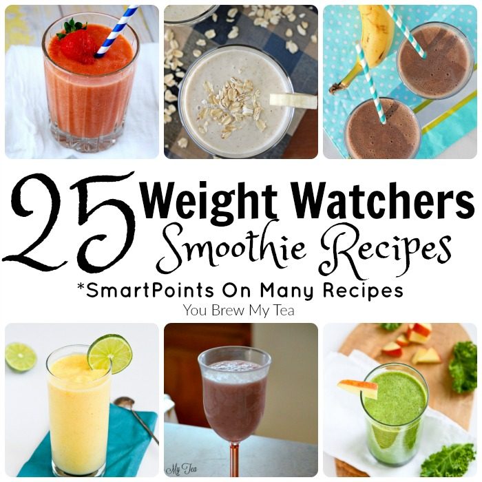 Weight Watchers Smoothie Recipes are a great healthy breakfast or snack! Many of these are even SmartPoints recipes!