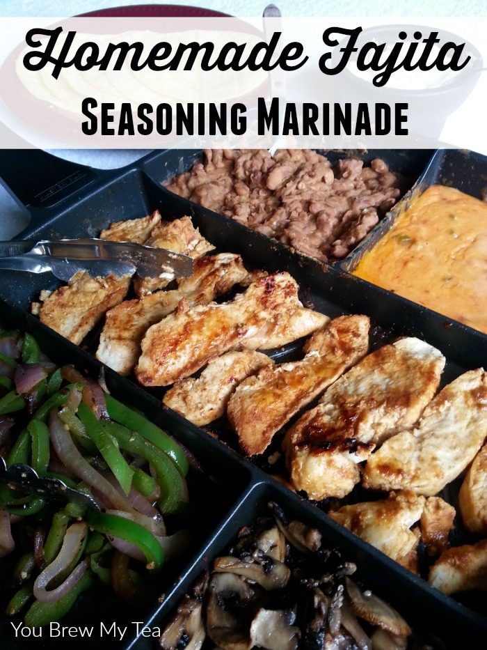 Homemade Fajita Seasoning Marinade For Customized Fajitas You Brew My Tea