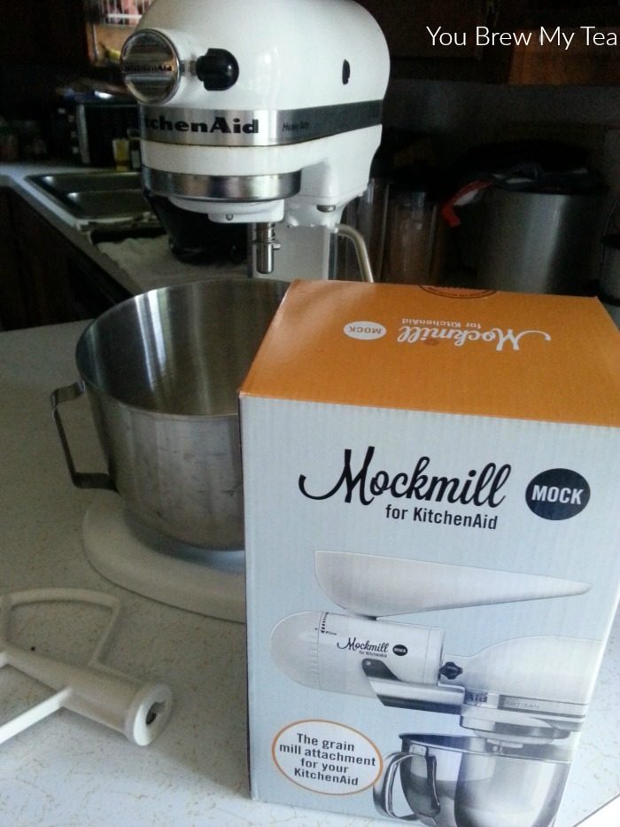 The Mockmill attachment for your KitchenAid Stand Mixer is a great option for making your own homemade flour!