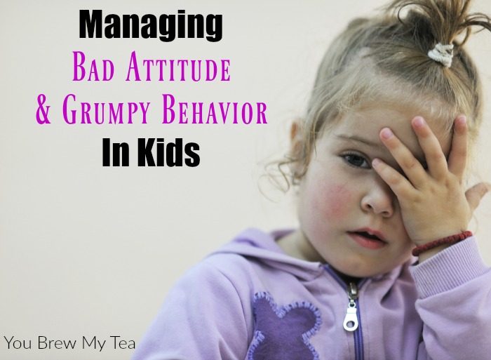 Bad Attitude & Grumpy Behavior in your kids doesn't have to derail your day.  Use our parenting tips to manage these attitudes and make things better when your kids get home from school each day!
