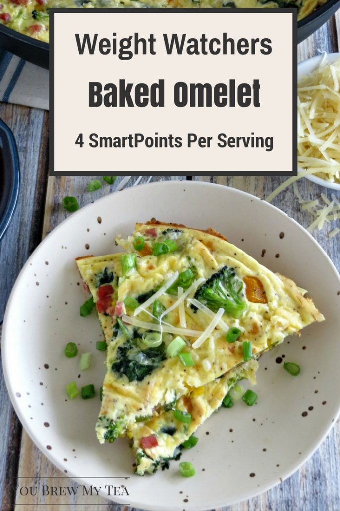 Weight Watchers Breakfast ideas like this delicious Baked Omelet are ideal for a hearty high-protein and low-carb breakfast! This is super easy to make!