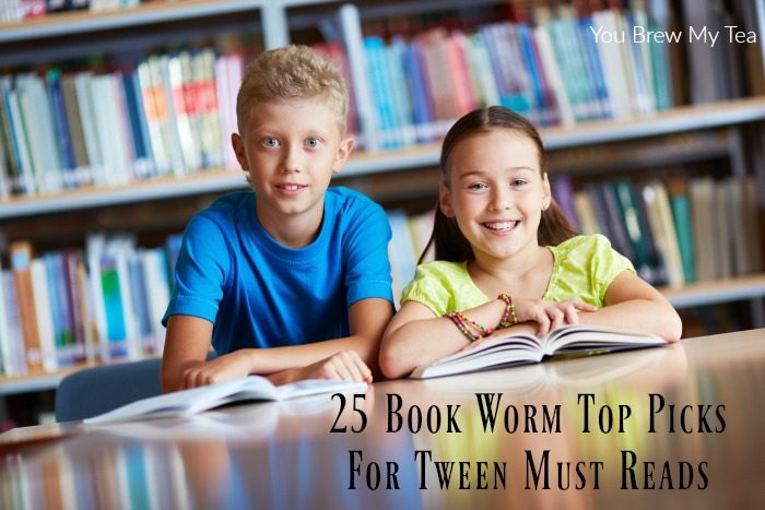 Don't miss these 25 Book Worm Top Picks For Tweens! This list has some amazing options that will encourage your kids to read!