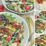 BLT Salad is a great choice for a hearty lunch everyone loves! This bacon lovers salad is fast and easy to make!