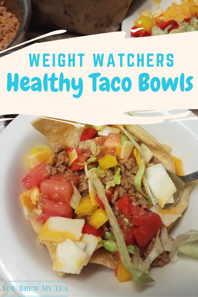 Weight Watchers Recipes: Make our Taco Bowls as one of your favorite Weight Watchers Recipes to have on the Go when staying away from home! Easy and yummy!