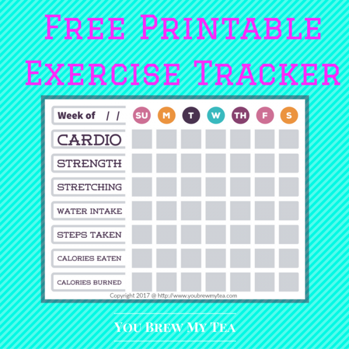 Free Printable Exercise Tracker