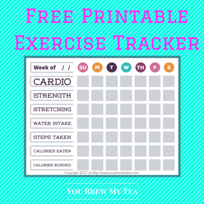 Free Workout Tracker Printable