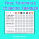 Free Printable Exercise Tracker