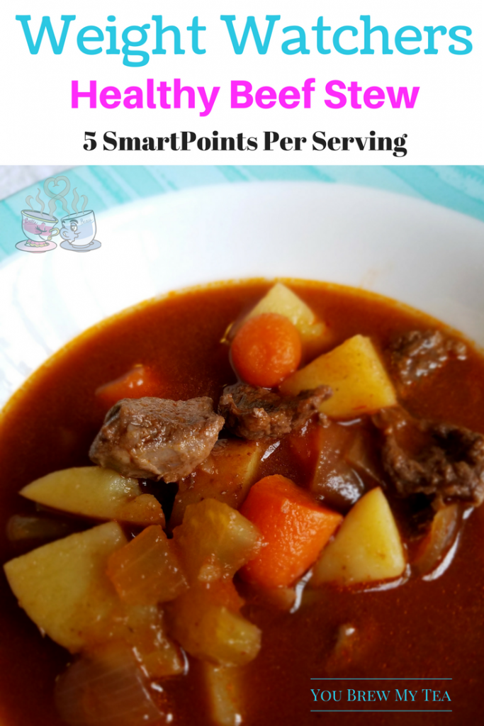 This Weight Watchers friendly Healthy Beef Stew is a great comfort food without all the calories! Enjoy our recipe for only 5 SmartPoints per serving!