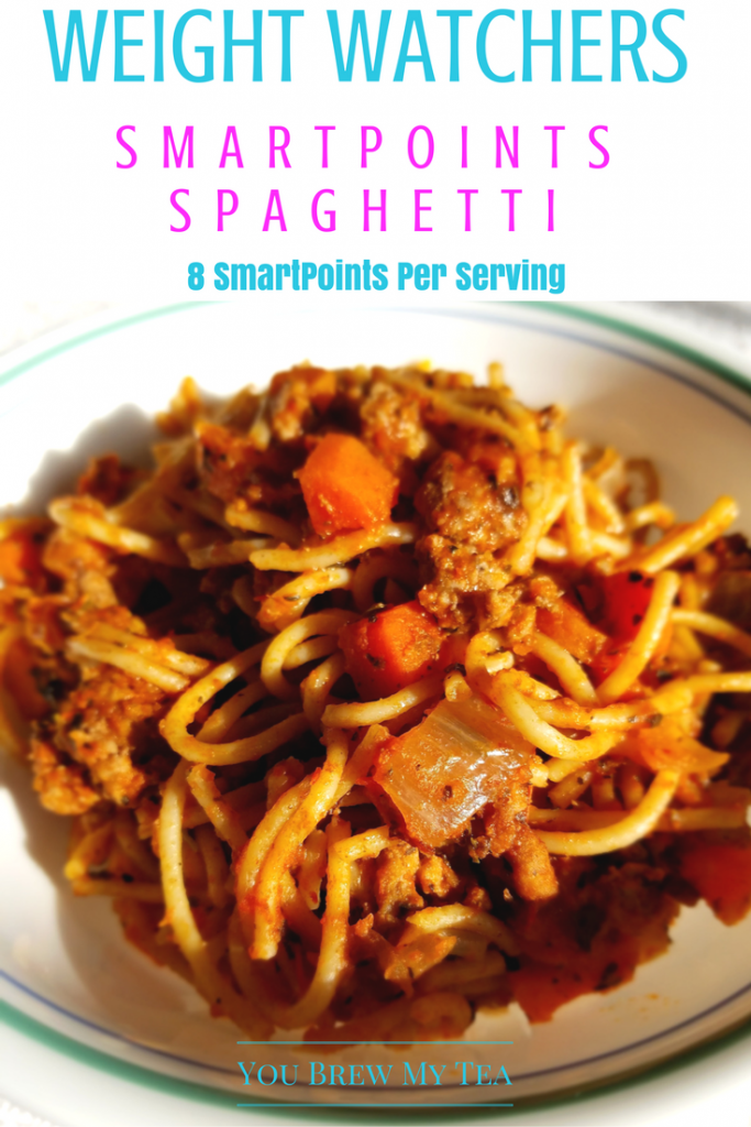 Weight Watchers SmartPoints Spaghetti Recipe is an easy version high in fiber and flavor while low in calories! Your family will love this easy recipe!