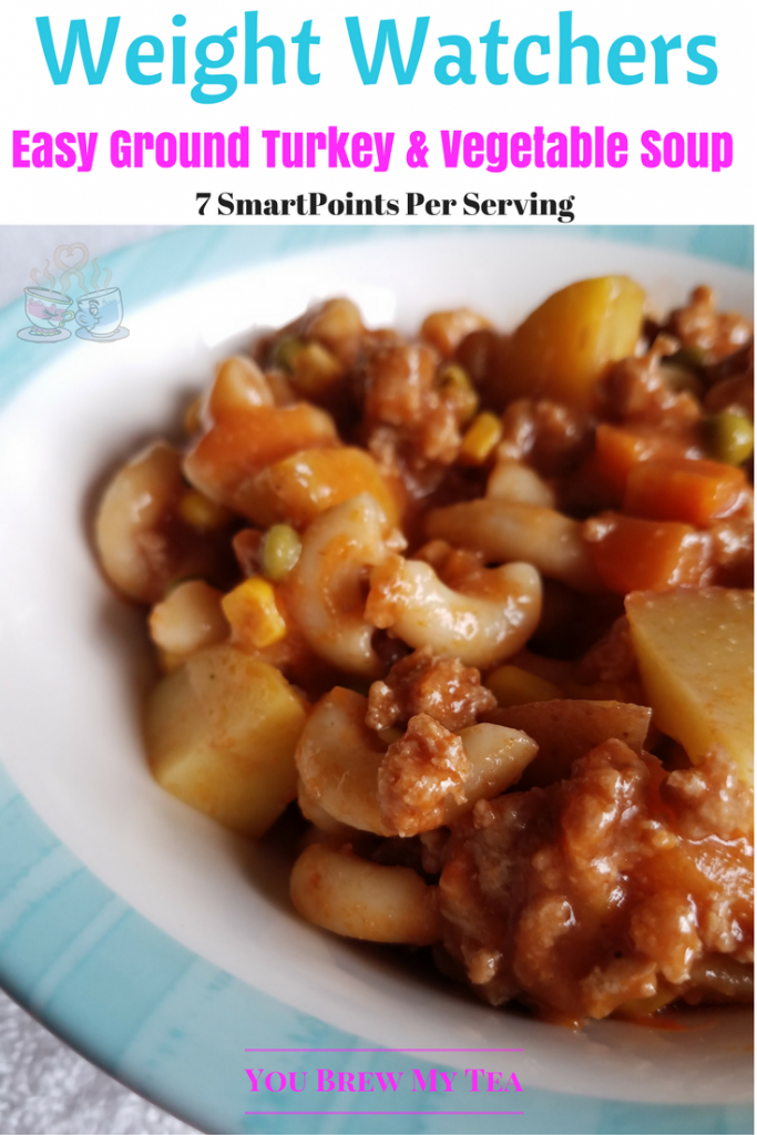 Make our Weight Watchers Soup for your family for only 7 SmartPoints per serving! This Weight Watchers Comfort Soup is a great classic meat and veggie meal!