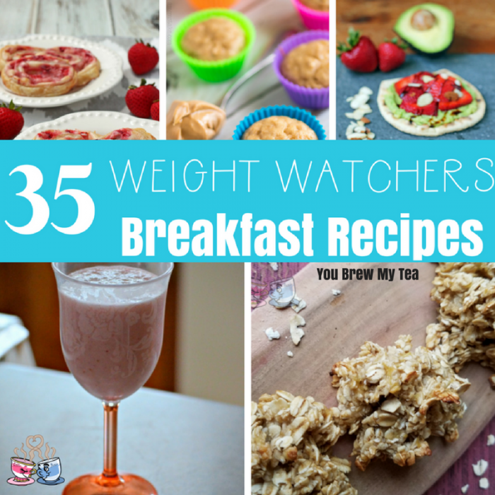 Don't miss these 35+ Weight Watchers Breakfast Recipes with SmartPoints calculations! They are just what you need to make breakfast easy!