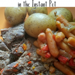Instant Pot Beef Roast is a great choice for a comfort food meal your family will love! Make our Easy Pot Roast recipe Great for Weight Watchers with only 7 SmartPoints per serving!
