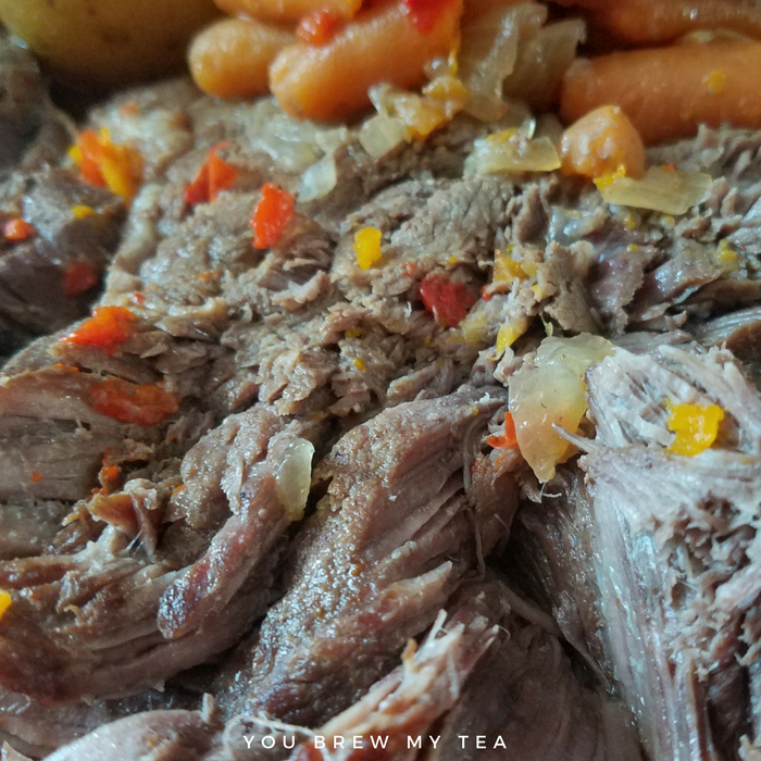 Instant Pot Beef Roast is a great choice for a comfort food meal your family will love! Make our Easy Pot Roast recipe Great for Weight Watchers with only 7 SmartPoints per serving!