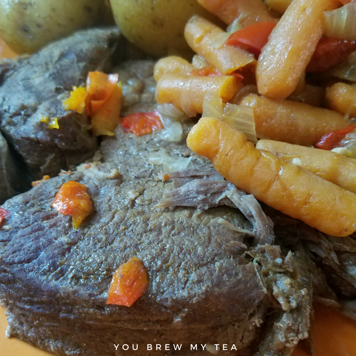 Instant Pot Beef Roast is a great choice for a comfort food meal your family will love! Make our Easy Pot Roast recipe Great for Weight Watchers with only 7 SmartPoints per serving!