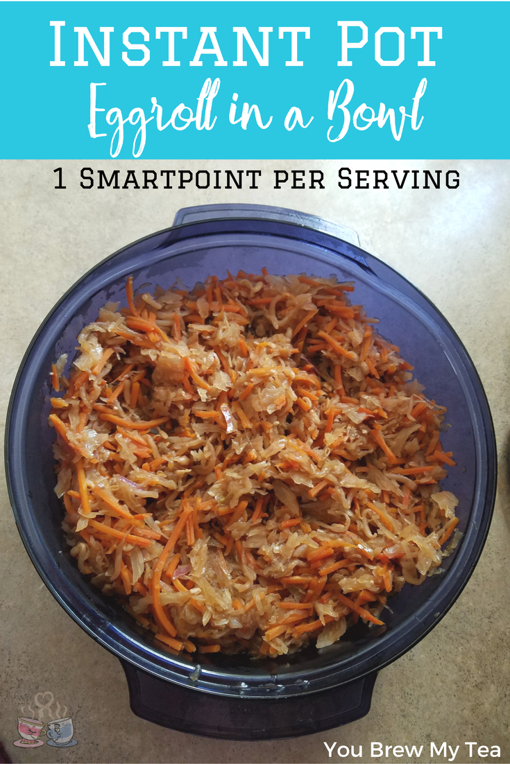 Instant Pot Eggroll in a Bowl is a delicious meal or side dish that everyone will enjoy. Ready in minutes, it's a great healthy instant pot recipe or instant pot side dish the whole family will enjoy!