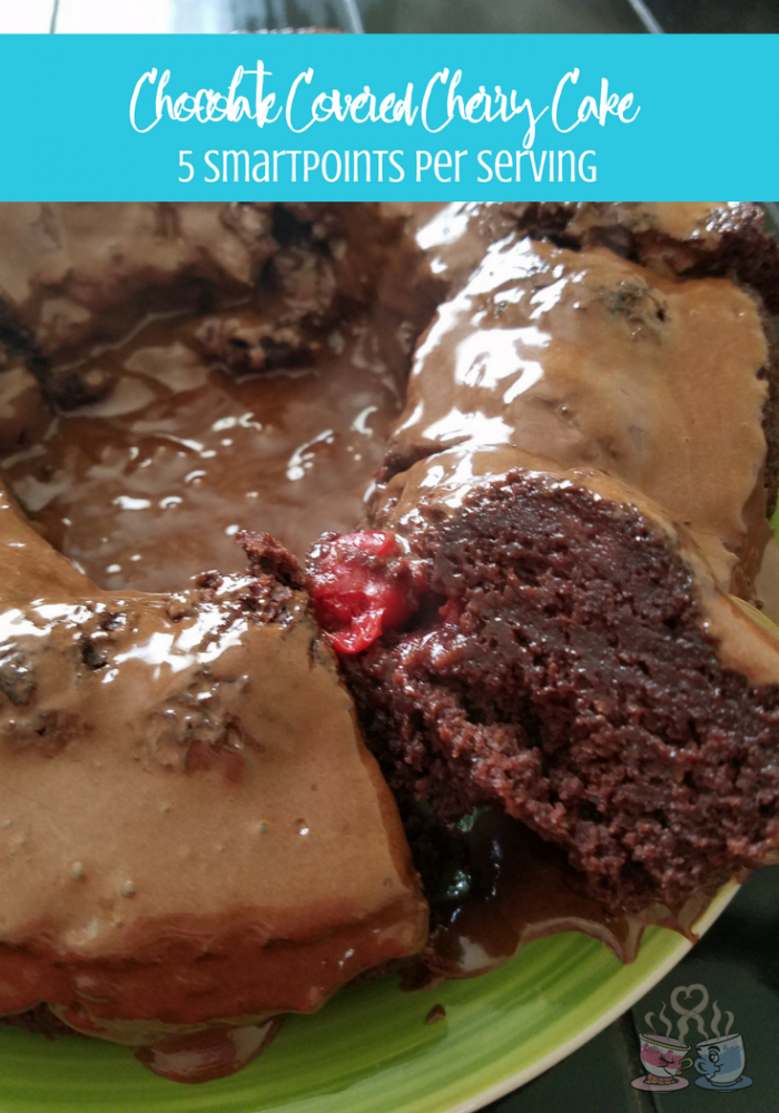 Make our Chocolate Cherry Cake Recipe as a cake mix upgrade that is delicious and low in points! Only 5 SmartPoints for this Weight Watchers Cake!