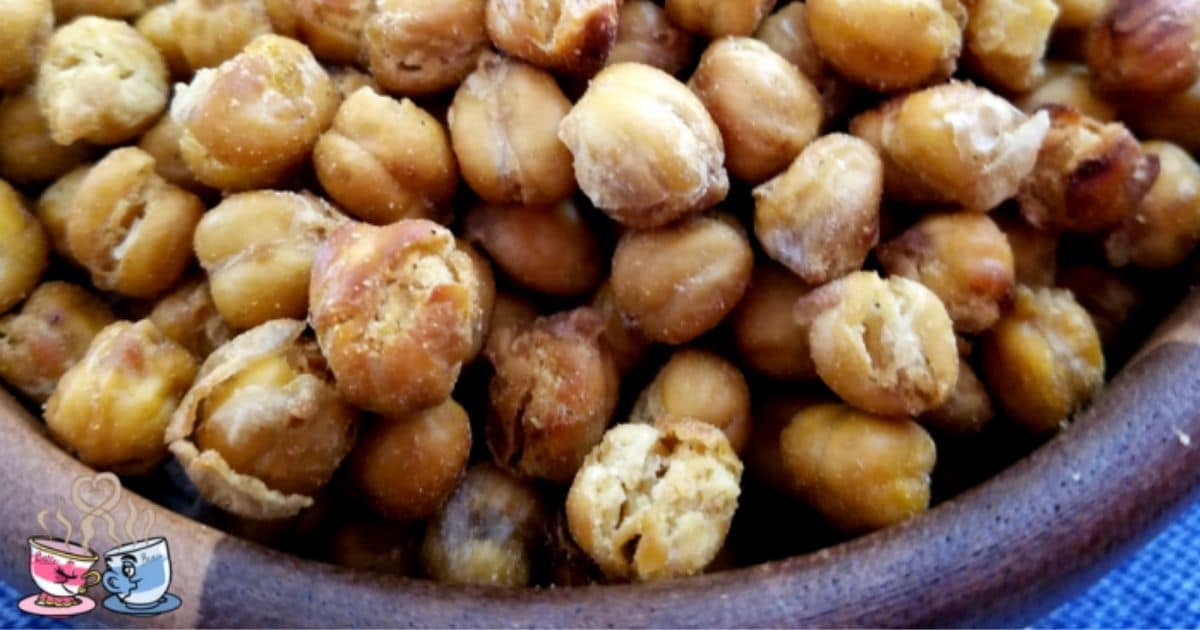 Garlic Roasted Garbanzo Beans