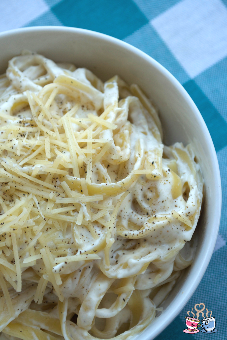 Low Fat Alfredo Sauce with Cream Cheese