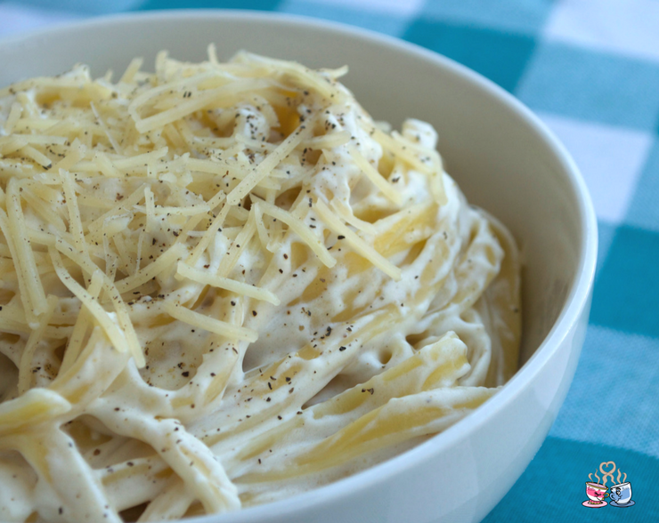Make our Low-Fat Alfredo Sauce with Cream Cheese that will make your mouth water! This recipe is a family favorite that is done in under 30 minutes! 