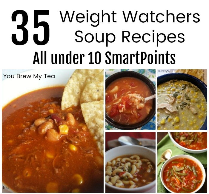 Check out our favorite Weight Watchers Soup Recipes! These are ideal for soup weather! Great lunches, or even hearty stews and chili to satisfy any hunger! These recipes include Smartpoints and are perfect for Weight Watchers lunches!